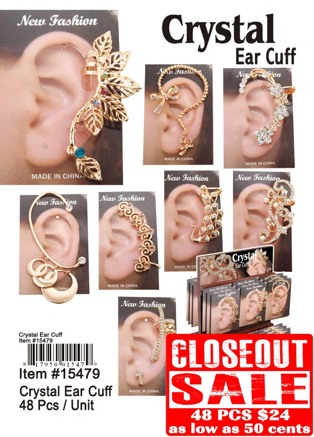 Ear Cuff Crystal